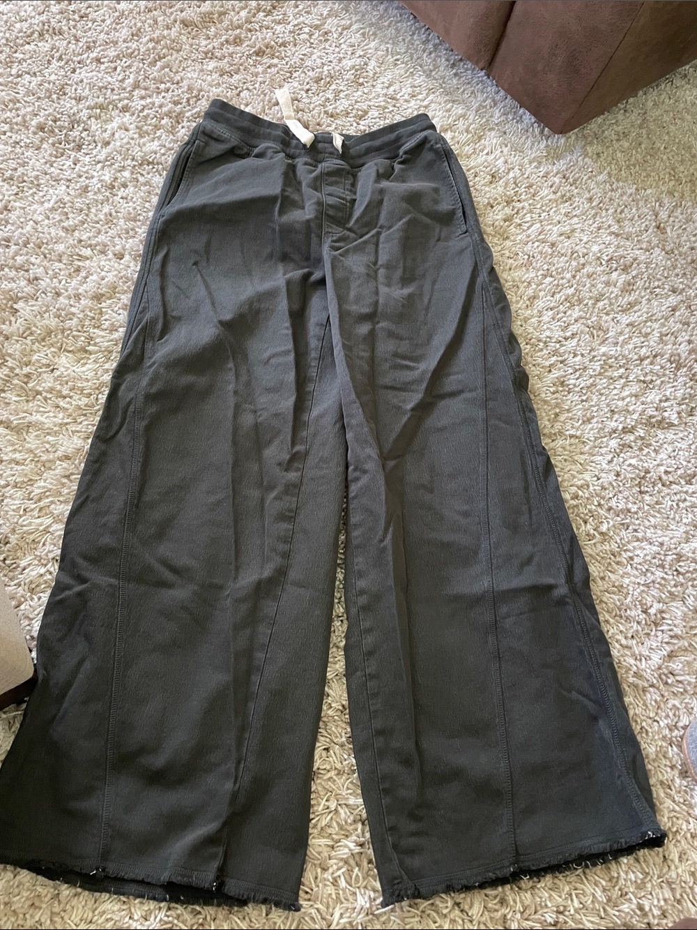 aerie Wide-Leg Soft Landing Trousers - Picture 3 of 6
